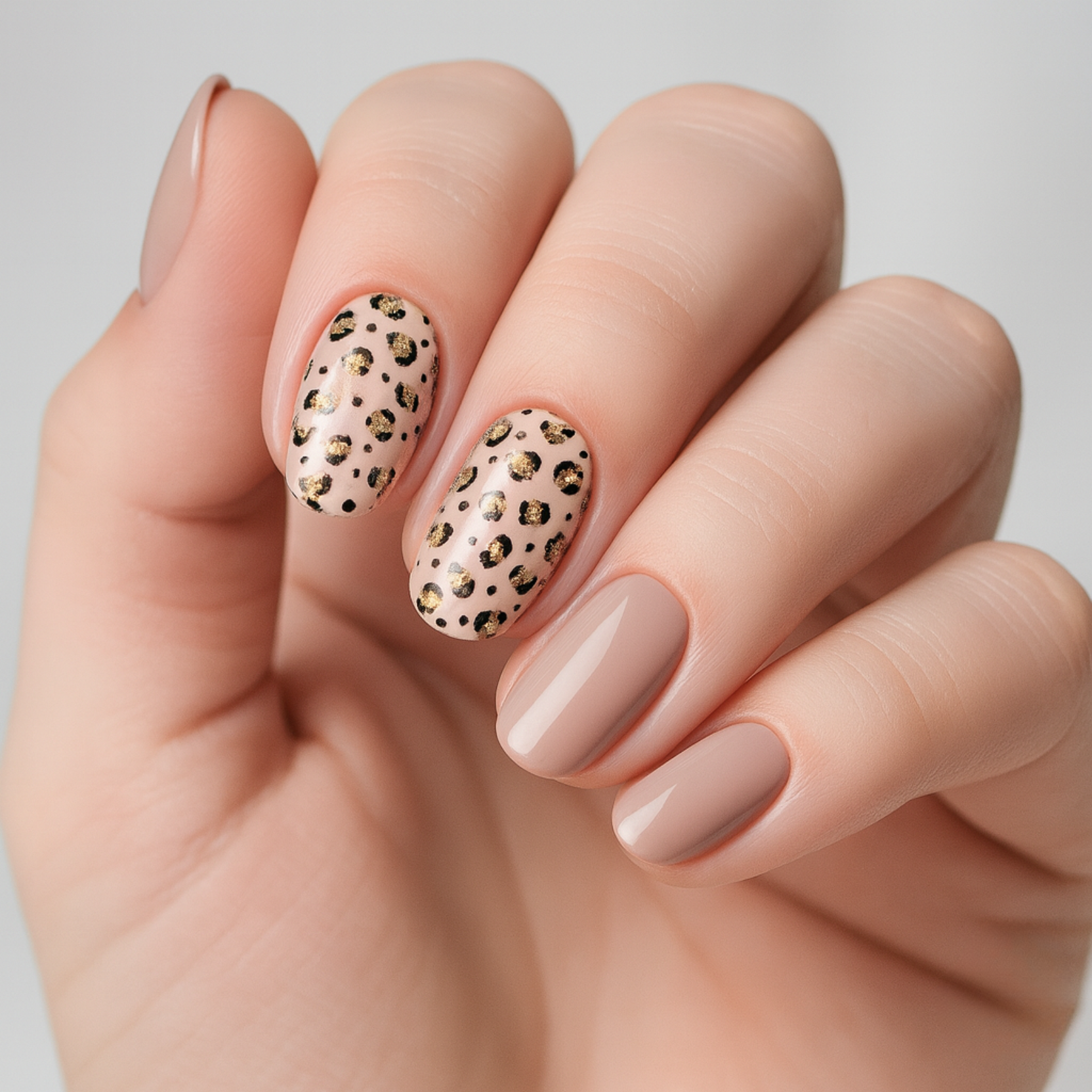 Uñas de Gel Cheetah