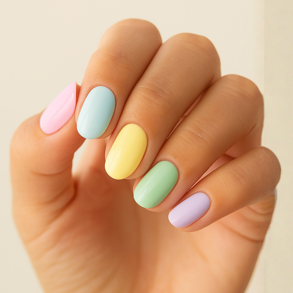 Uñas de Gel Confetti