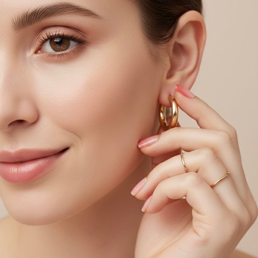 Uñas de gel Cosmopolitan