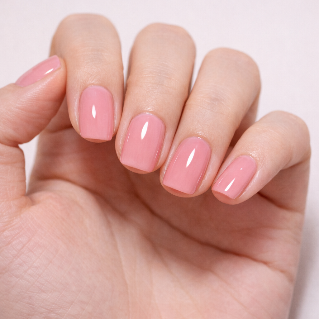 Uñas de Gel Non-UV Rosé