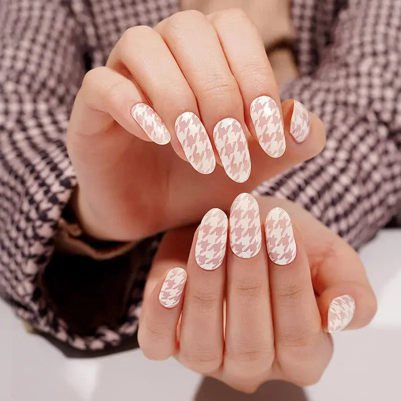 Uñas de Gel Jacquard