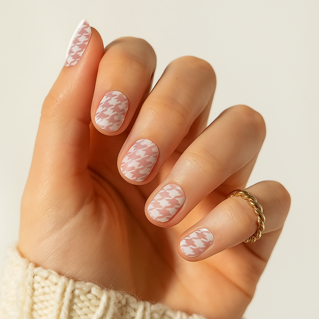 Uñas de Gel Jacquard