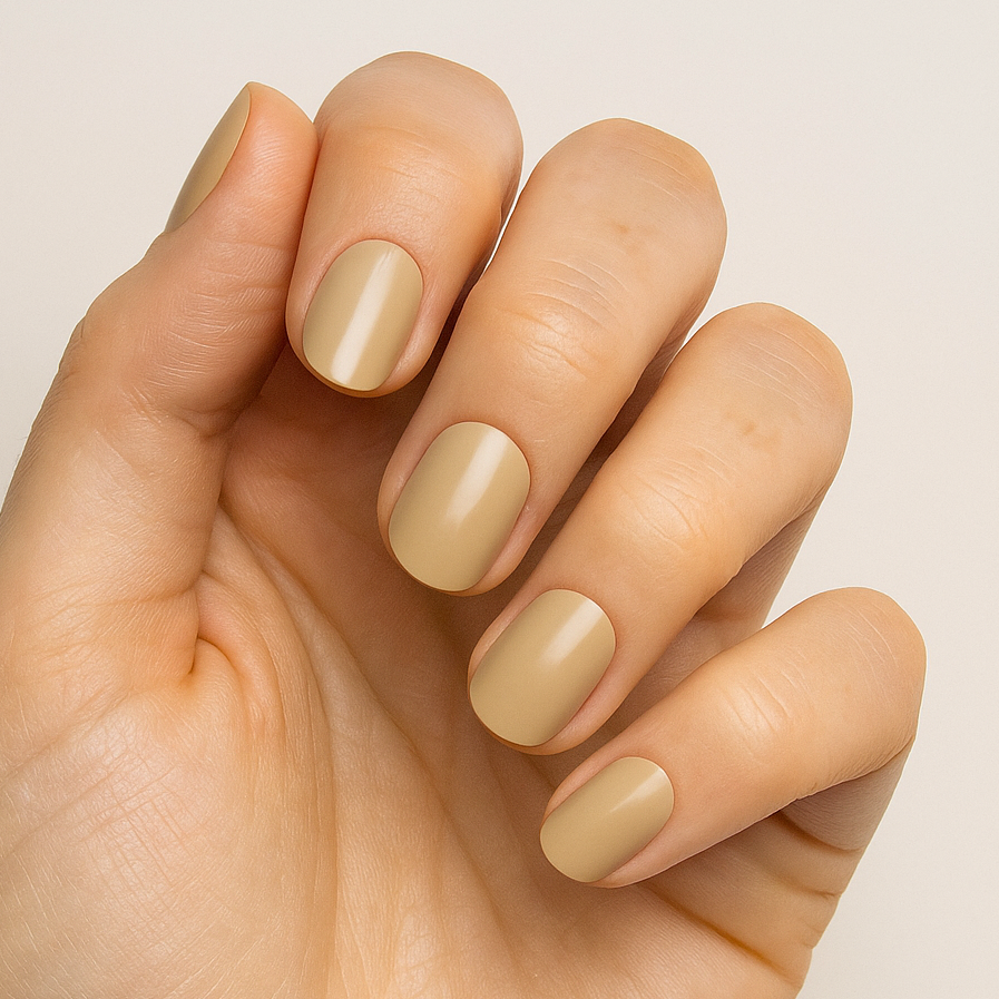 Uñas de Gel Matcha Latte