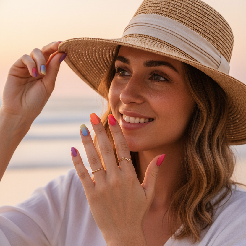 Uñas de Gel Summer Vibes