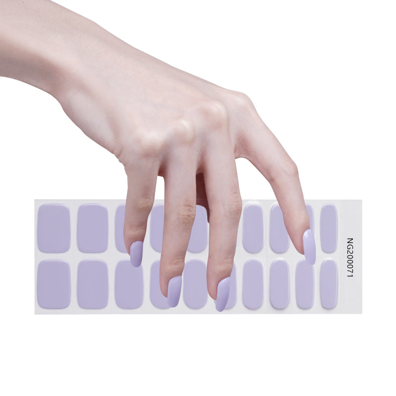 Uñas de gel Lavanda