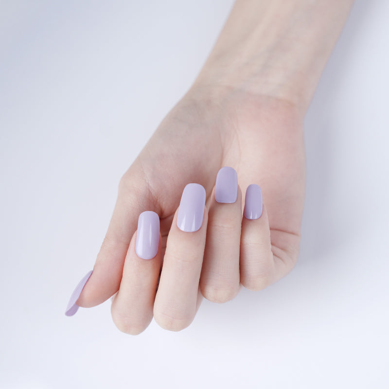 Uñas de gel Lavanda