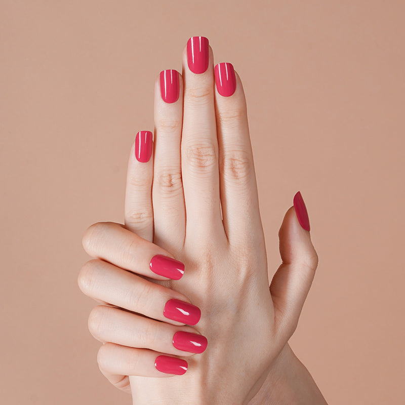 Uñas de gel Lady in red