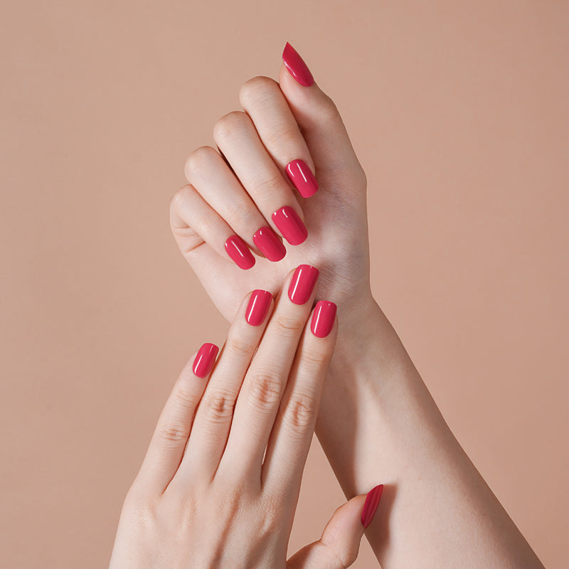 Uñas de gel Lady in red