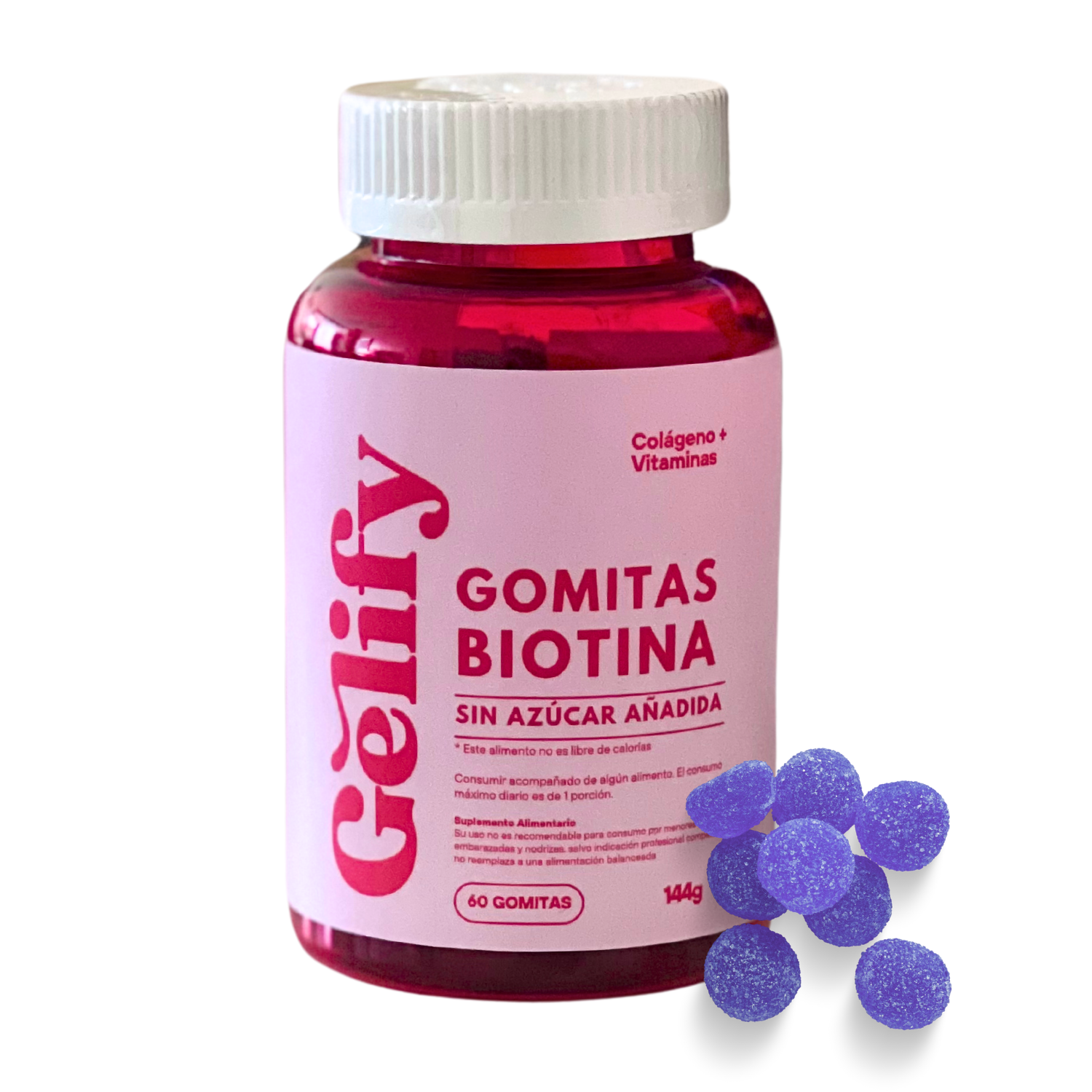 Gelify Gummies Gomitas de Biotina