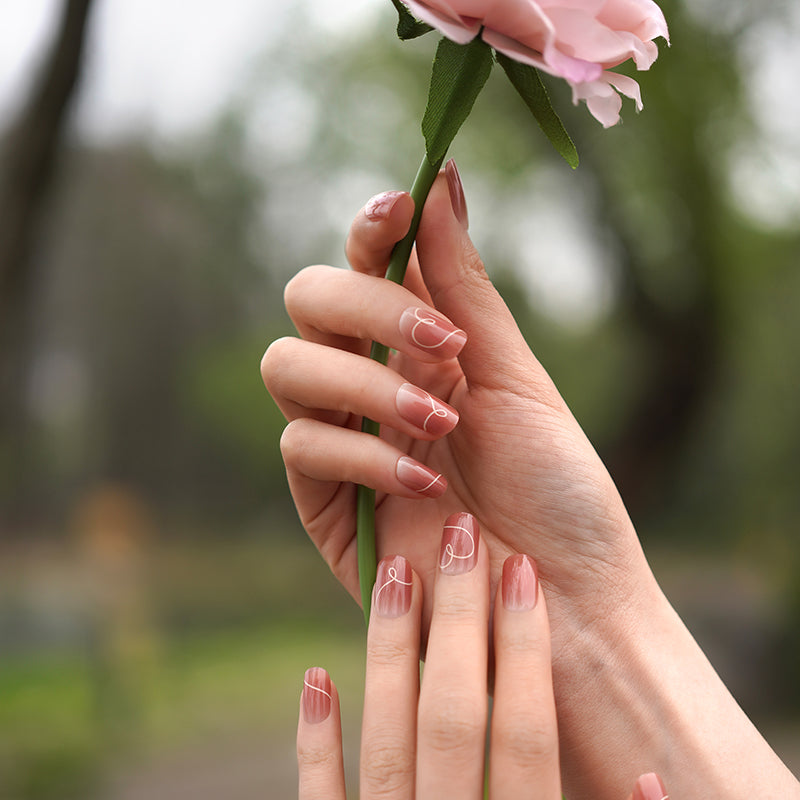 Uñas de Gel Love Love Love