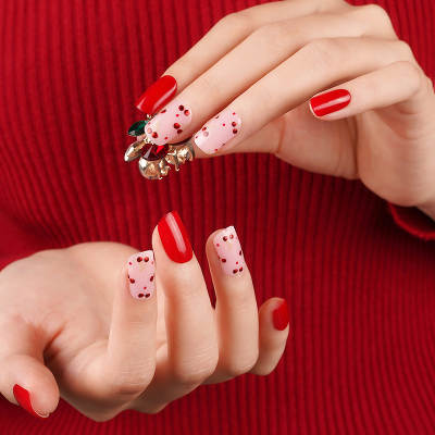 Uñas de Gel Cherry