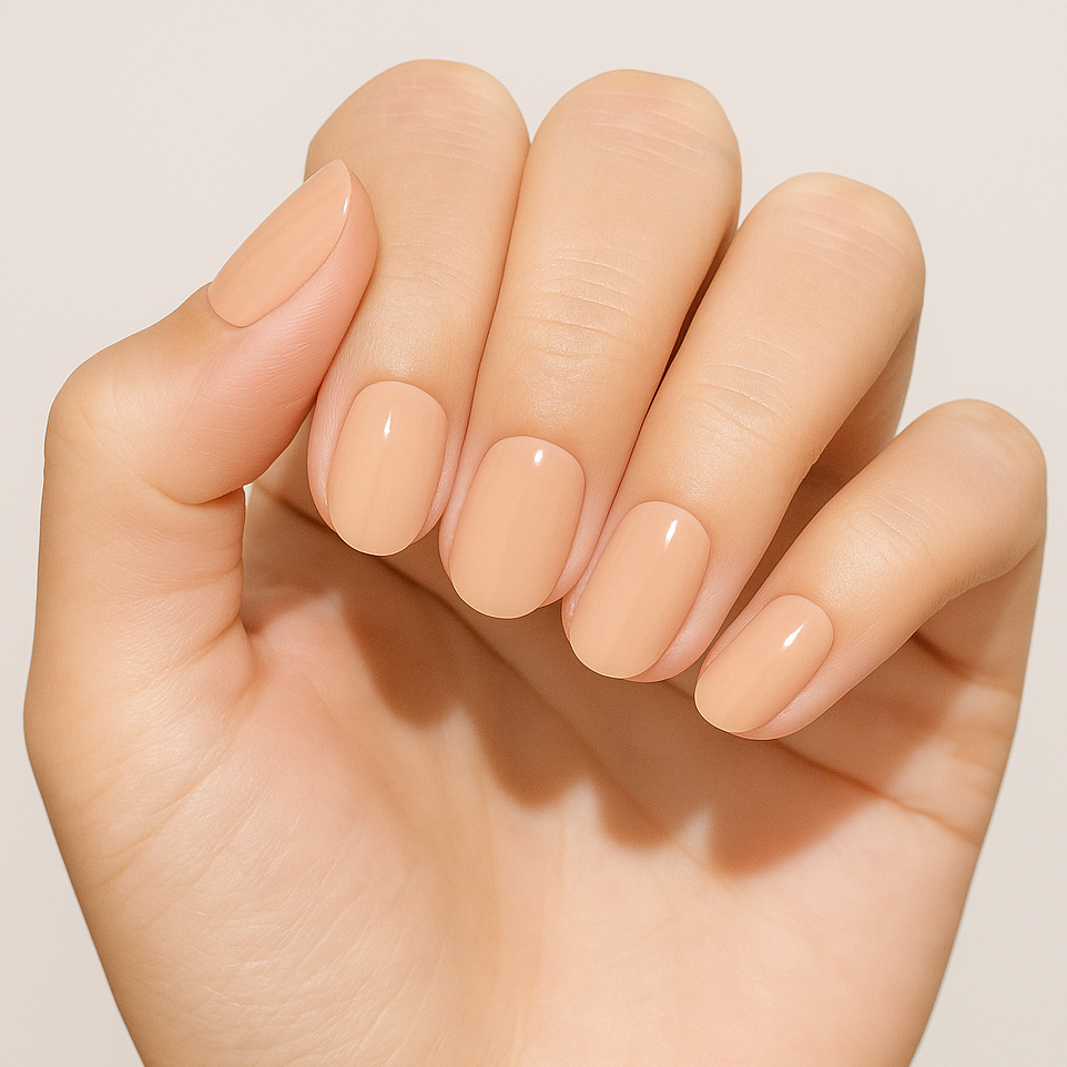 Uñas de Gel Chai Latte