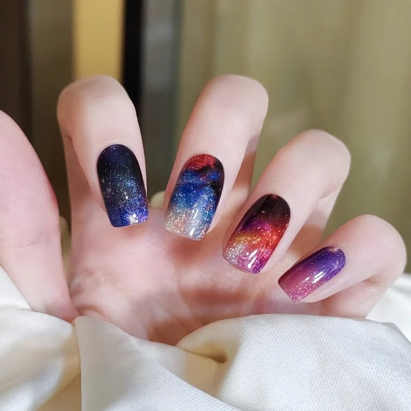 Uñas de Gel Galaxy