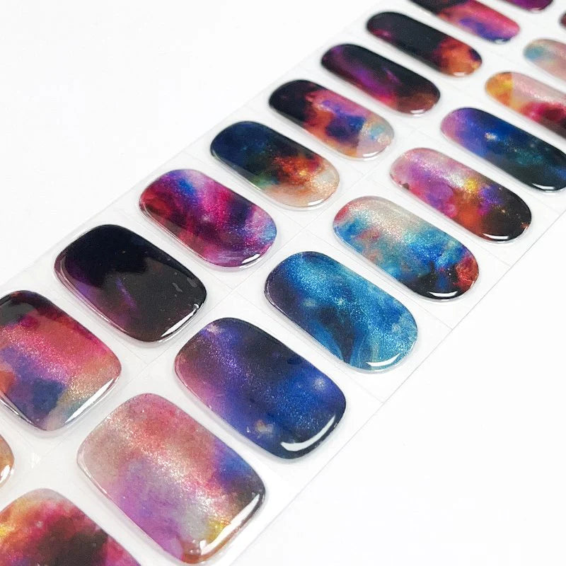 Uñas de Gel Galaxy