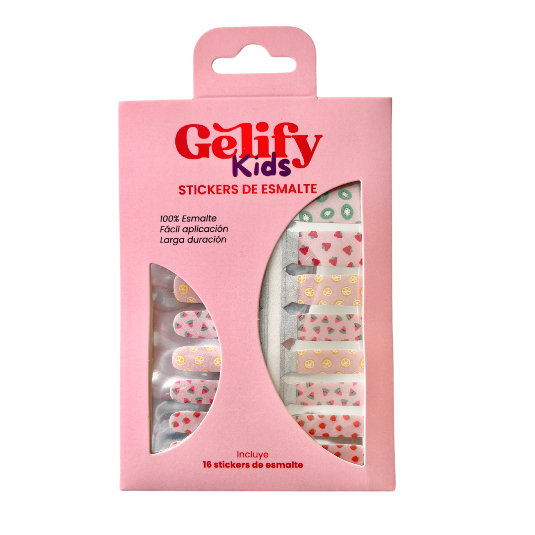 Sticker de esmalte para uñas niña Gelify Kids Tutti Frutti