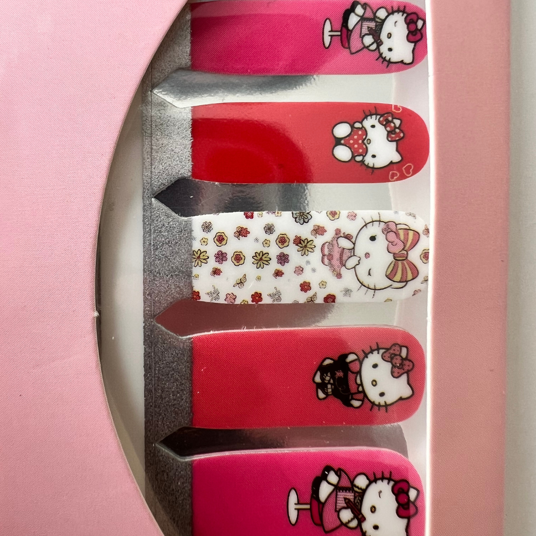 Sticker de esmalte para uñas niña Gelify Kids Kitty