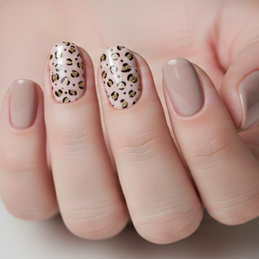 Uñas de Gel Cheetah