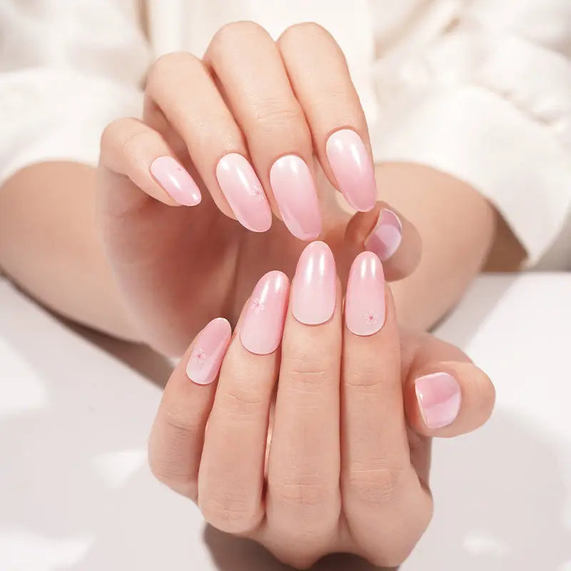 Uñas de Gel Pink Blossom