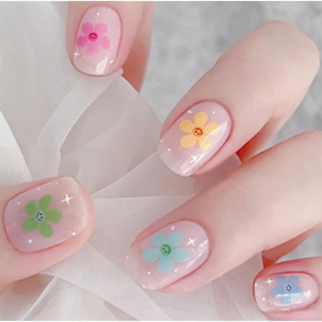 Uñas de Gel Daisy