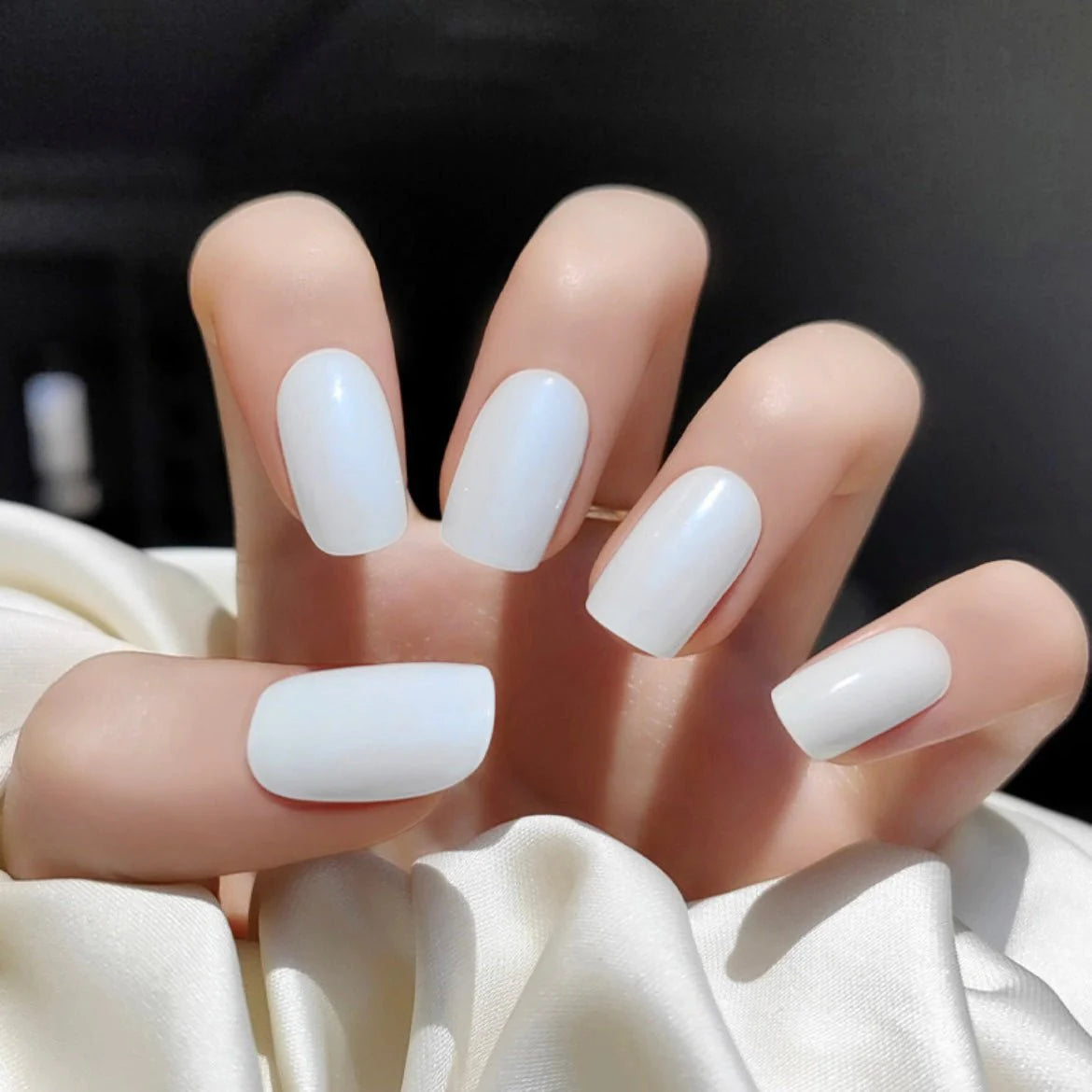 Uñas de Gel White