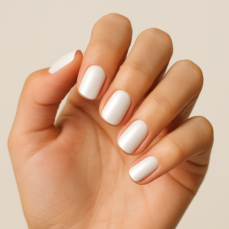 Uñas de Gel White