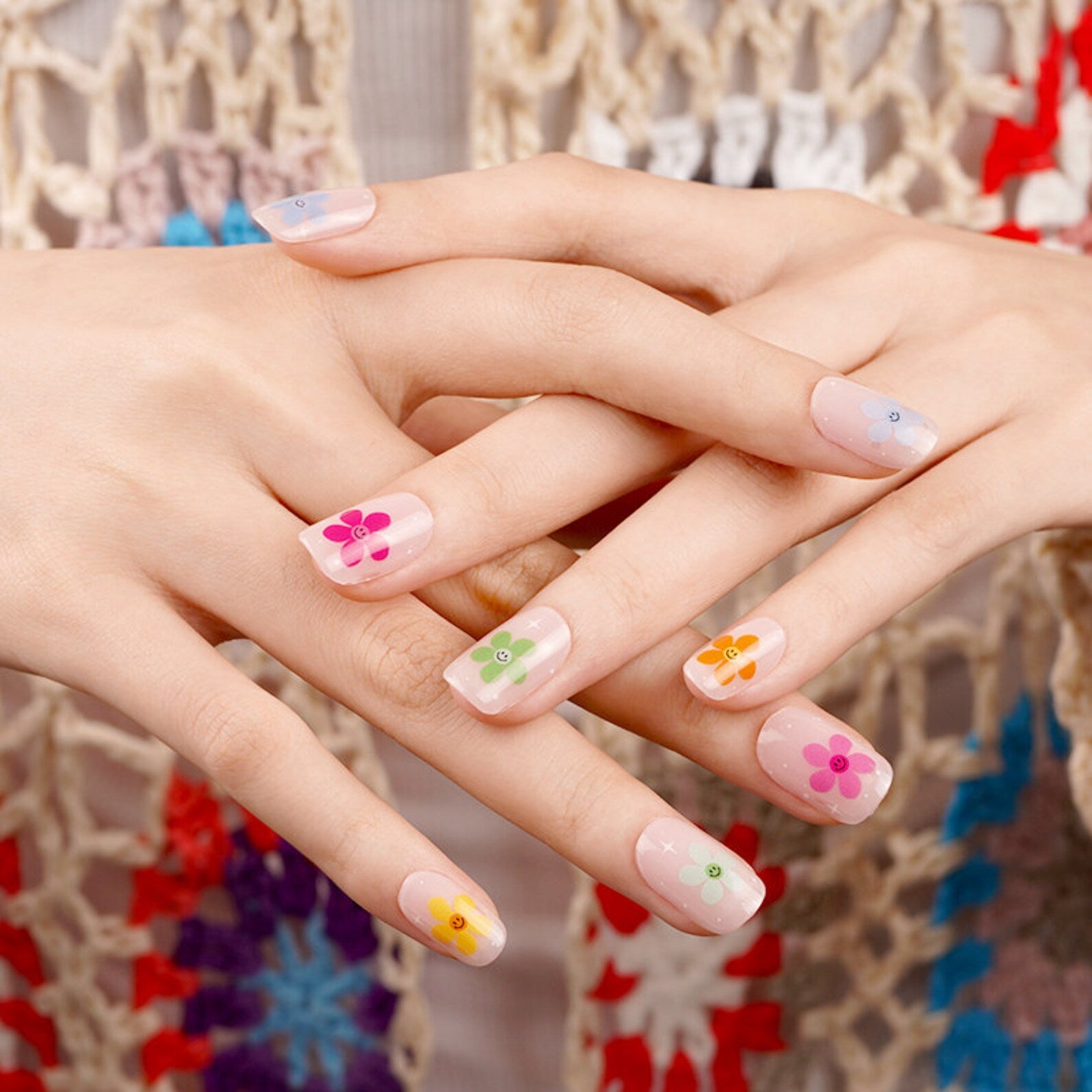 Uñas de Gel Daisy